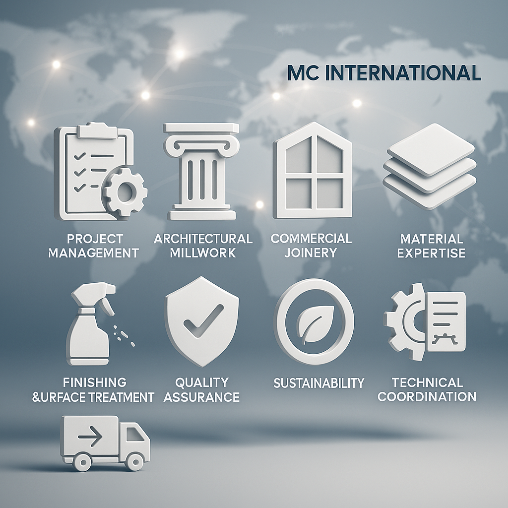 MC international capabilities